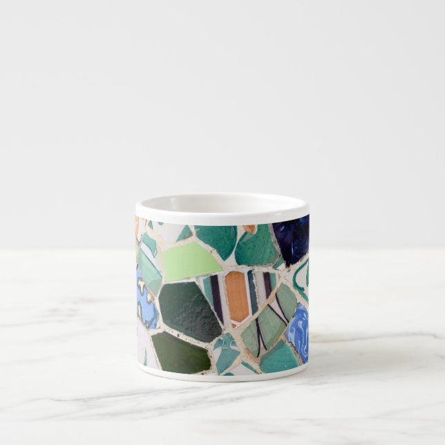 Xícara De Espresso Park Guell - Mosaicos Specialty Mug (Frente)