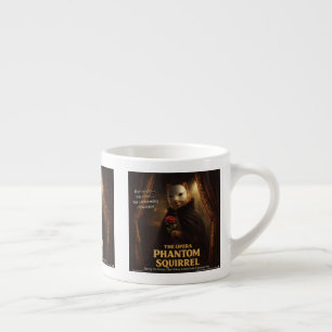 Xícara De Espresso Paródia de Esquilo Fantasma da Ópera