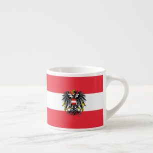 Xícara De Espresso Patriótico Delicioso da Bandeira Nacional da Áustr
