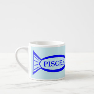 Xícara De Espresso Peixes - Sinal de estrela Fish Espresso Mug