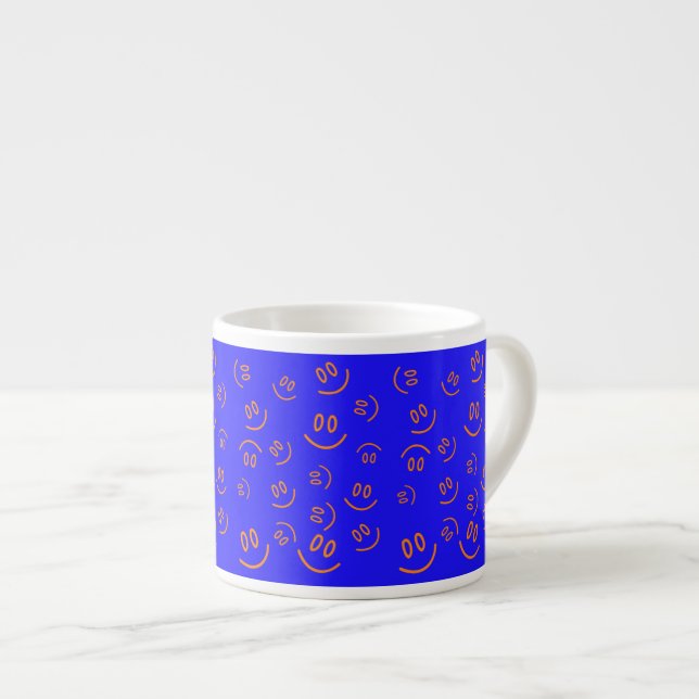 Xícara De Espresso Pequeno Sorriso Espresso Mug (Frente Esquerda)