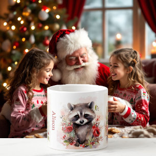 Xícara De Espresso Pequeno Tea Cup 3 Cute Animais Adicione nome