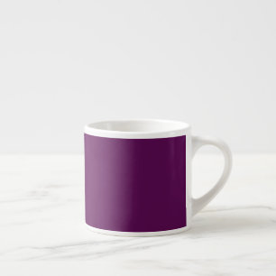 Xícara De Espresso Perfeição da ameixa - Pluma Sólida Elegante -