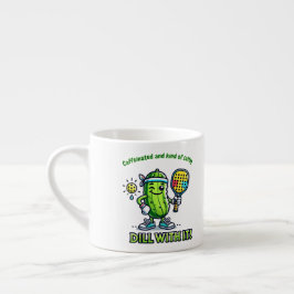Xícara De Espresso Pickleball Funny Coffee Mug Drinkware Kitchen
