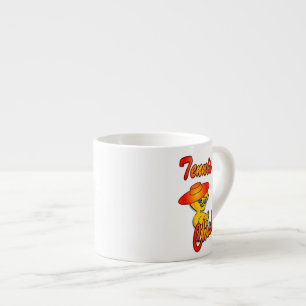 Xícara De Espresso Pintinho tênis nº 5