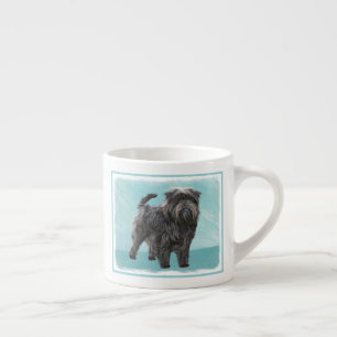 Xícara De Espresso Pintura de Affenpinscher - Arte de Cachorro Origin