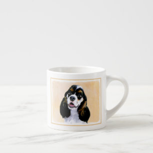 Xícara De Espresso Pintura De Cocker Spaniel (Participante) - Arte De