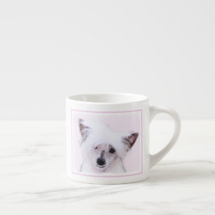 Xícara De Espresso Pintura em Pó Chinês - Arte Canina