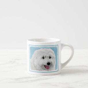 Xícara De Espresso Pintura Polonesa De Ovinos - Arte Canina