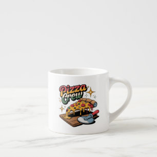 Xícara De Espresso Pizza Crew