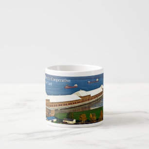 Xícara De Espresso Planta seca de Cloverland espresso mug