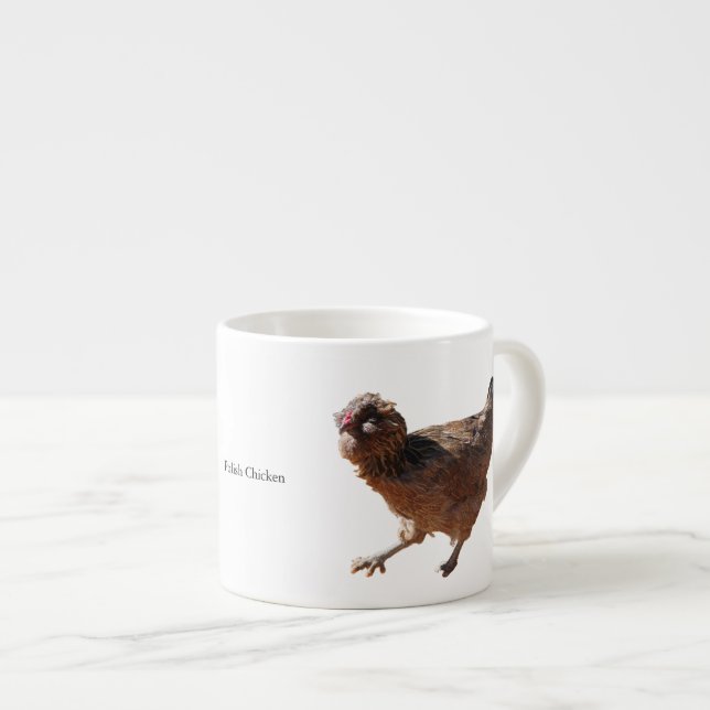 Xícara De Espresso Polish Chicken specialty mug (Frente Esquerda)