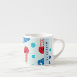 Xícara De Espresso Polvo Pirata, Água-Viva Pirata, Mar, Seu Nome