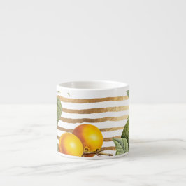 Xícara De Espresso Pomar PixDezines/Pêssegos/Redouto