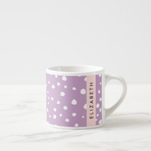 Xícara De Espresso Pontos Dalmáticos Lilac, Pontos Dalmáticos, Seu No