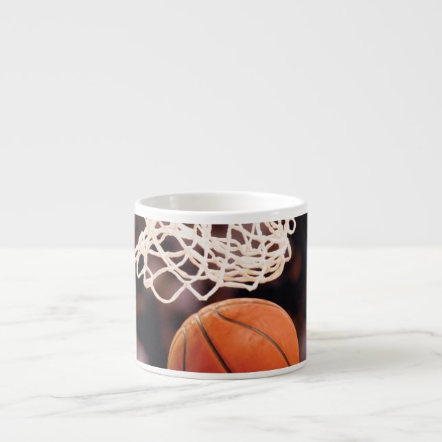 Xícara De Espresso Pontuação de Basquetebol (Frente)