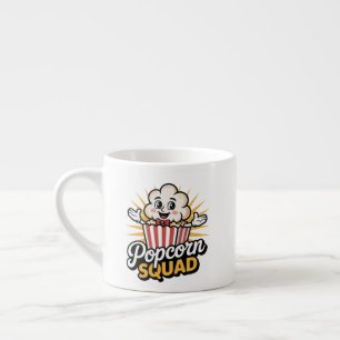 Xícara De Espresso Popcorn Squad