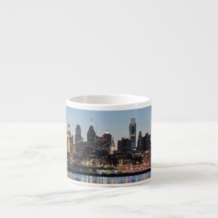 Xícara De Espresso Por do sol de Philly