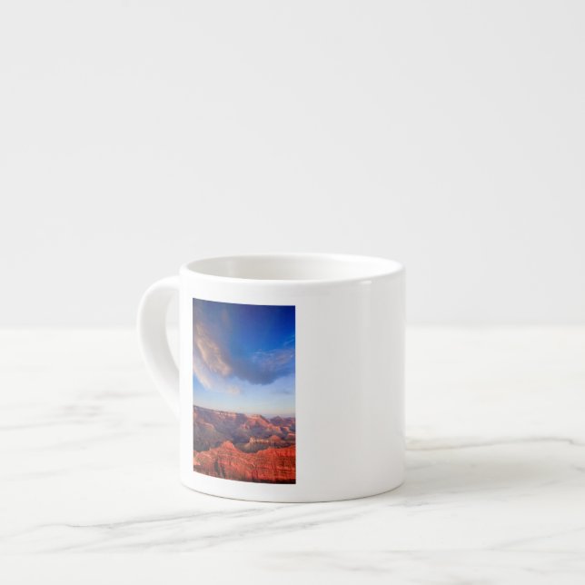 Xícara De Espresso Por do sol grande (Frente Esquerda)