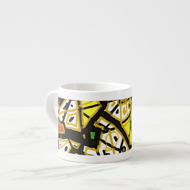 Xícara De Espresso Pote de Balas (Frente Esquerda)