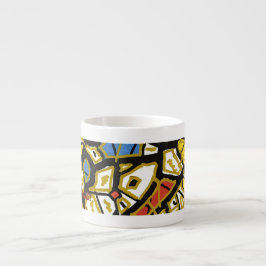 Xícara De Espresso Pote de Balas