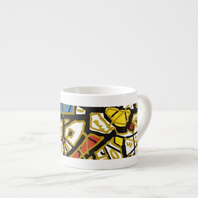 Xícara De Espresso Pote de doces GGAST - Coleção DOURADA (Frente Esquerda)