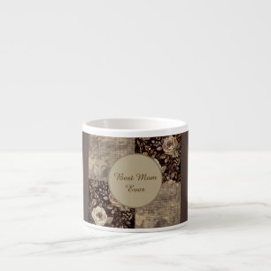 Xícara De Espresso Presente Para a Mamãe, Vintage, Melhor Mãe de Todo