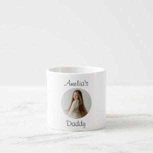 Xícara De Espresso Presente personalizado de Pai - Rosto filho person