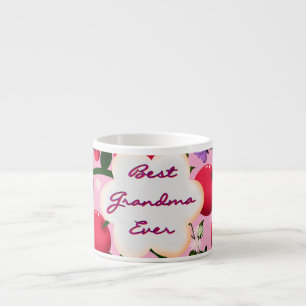 Xícara De Espresso Presente personalizado e customizado de borboleta