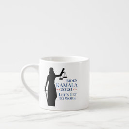 Xícara De Espresso Presidente Biden Harris para as eleições de 2020