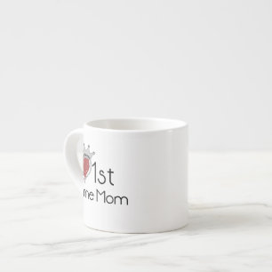 Xícara De Espresso Princesa Coração 11rua, Mamãe Presente