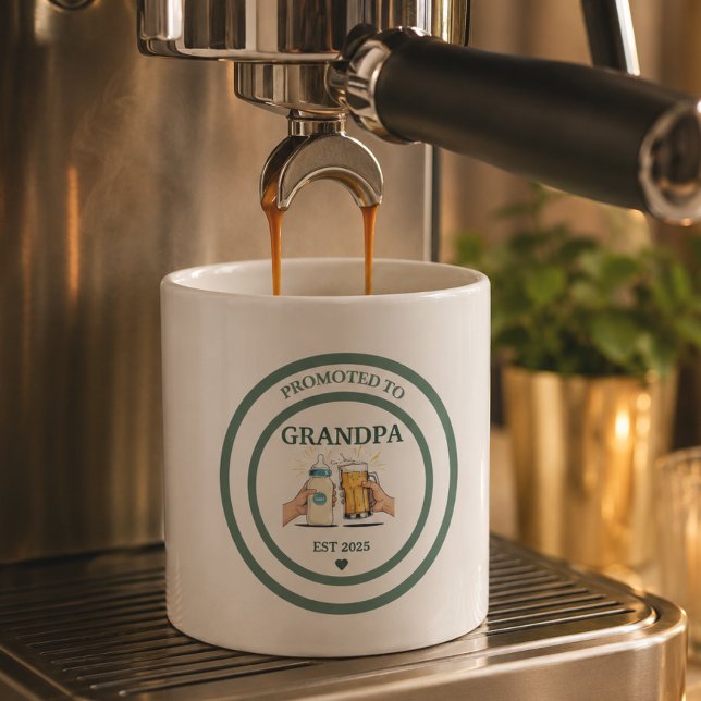 Xícara De Espresso Promovido a Avô Est. 2025 (Criador carregado)