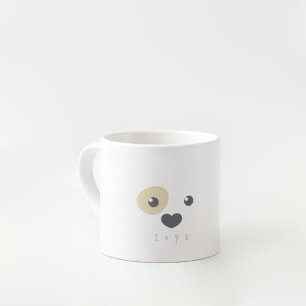 Xícara De Espresso Puppy Kids Mug