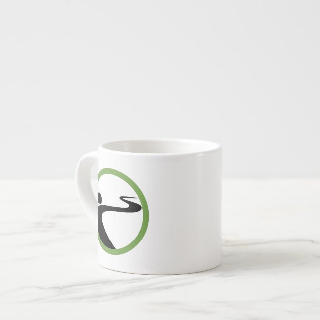 Xícara De Espresso Quadratos Quarto Caminho da Copa Espresso - LH (Frente Esquerda)