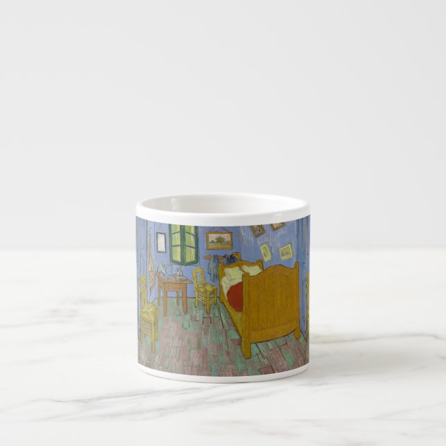 Xícara De Espresso Quadro do Quarto de Vincent Van Gogh (Frente)