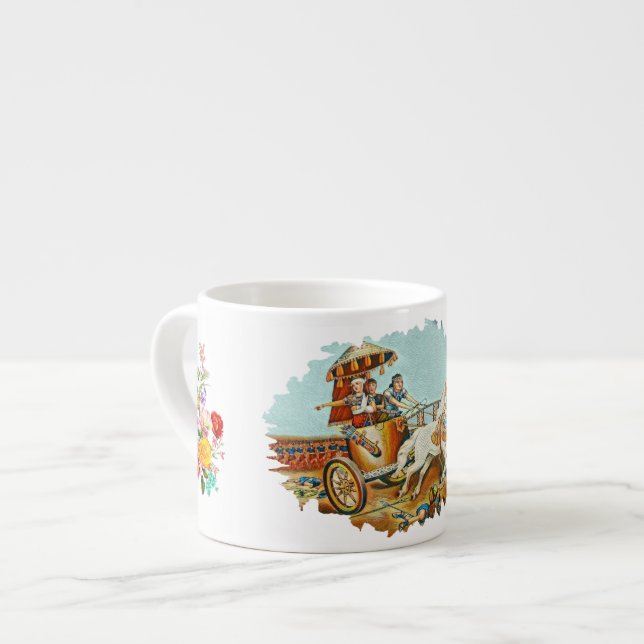 Xícara De Espresso Queen Shamiram Esspresso Mug (Frente Esquerda)