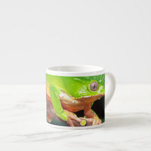 Xícara De Espresso Rã-árvore-gigante-bicolor, Phyllomedusa