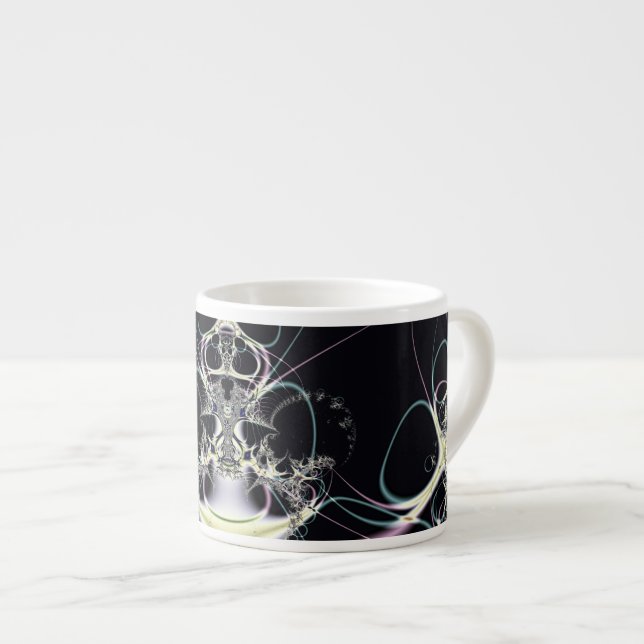 Xícara De Espresso Rainha das Flores (Frente Esquerda)