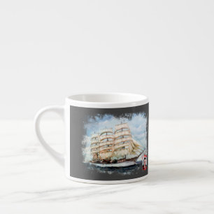 Xícara De Espresso Regata Cutty Sark