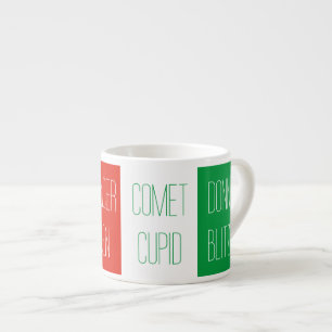 Xícara De Espresso REINDEER NOMES Espresso Cup