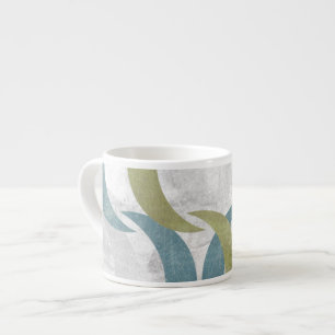 Xícara De Espresso Repetição Geométrica III