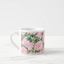 Rosas cor-de-rosa e Monstera Farmhouse Kitchen