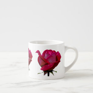 Xícara De Espresso rosas vermelhas grandes Thunder_Cove alguma cor