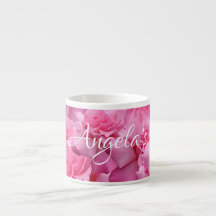 Roseiras cor-de-rosa na moda bonito Angela floral 