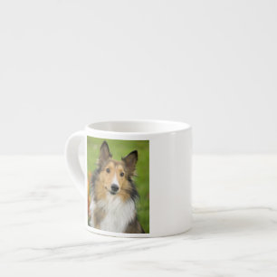 Xícara De Espresso Rough Collie, cão