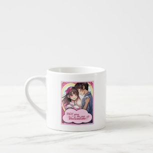 Xícara De Espresso Seja meu Namorados no Estilo de mangá 58477