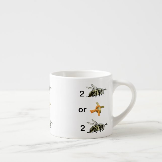 Xícara De Espresso Ser ou não ser (Direita)