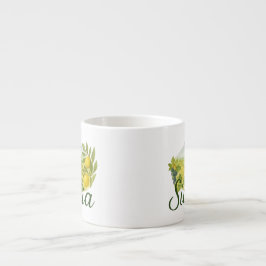 Xícara De Espresso Sicilia Mt,Etna Design