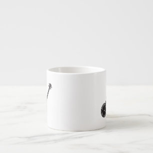 Xícara De Espresso Silhueta Banjo tradicional