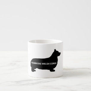 Xícara De Espresso silo name.png do corgi de galês do pembroke